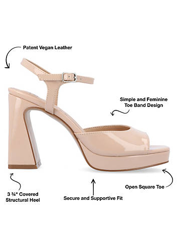 Journee Collection Womens Ziarre Nude 11M