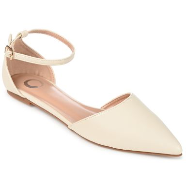 Journee Collection Womens Reba Bone 6.5M