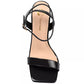 Journee Collection Women's Dorian sandals Black 7M