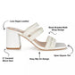 Journee Collection Womens Natia White 7.5W