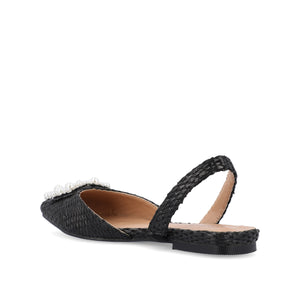 Journee Collection Womens Han Black 9M