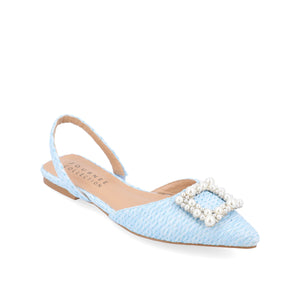 Journee Collection Womens Hannae Blue 9M