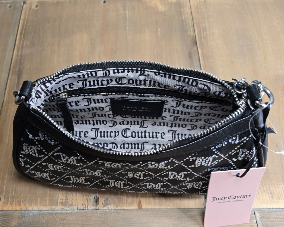 Juicy Couture black shoulder bag
