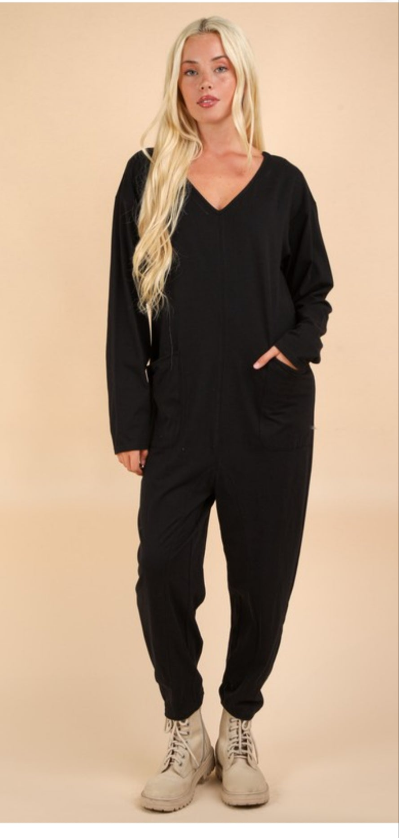 Loose fit jumpsuit