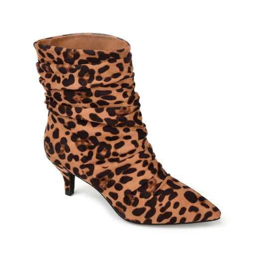 Journee Collection Womens Jo Leopard 7M