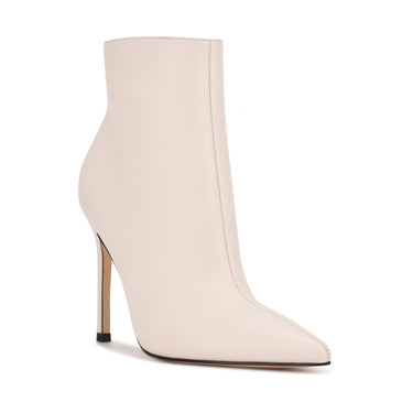 Nine West Womens Farrah Dress Cream Leather 6M