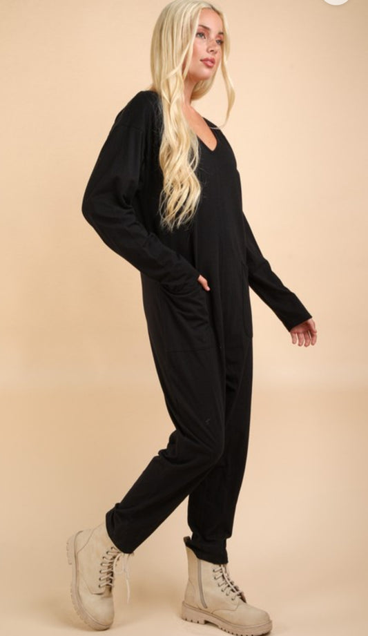 Loose fit jumpsuit