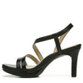 Naturalizer Brenta Strappy Dress Sandals Black Faux Leather 5.5M