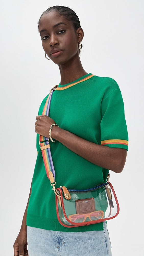 COACH The Coach Originals Rainbow Stadium bag