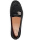 kate spade new york Womens Camellia Loafers Black Leather 8M