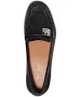 kate spade new york Womens Camellia Loafers Black Leather 8M