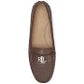 Lauren Ralph Lauren Womens Barnsbury Slip-On Driv Dark Mahogany 9.5M