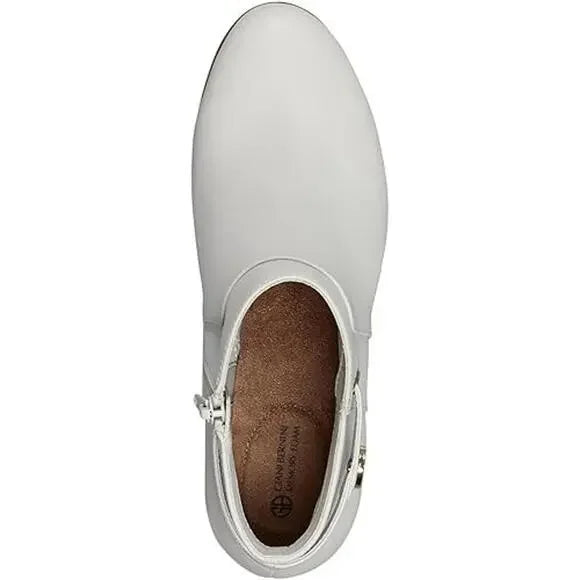 Giani Bernini Memory Foam Artemyss Booties Ivory 11M