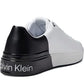 Calvin Klein Womens Blakee Pl White/Black 10M
