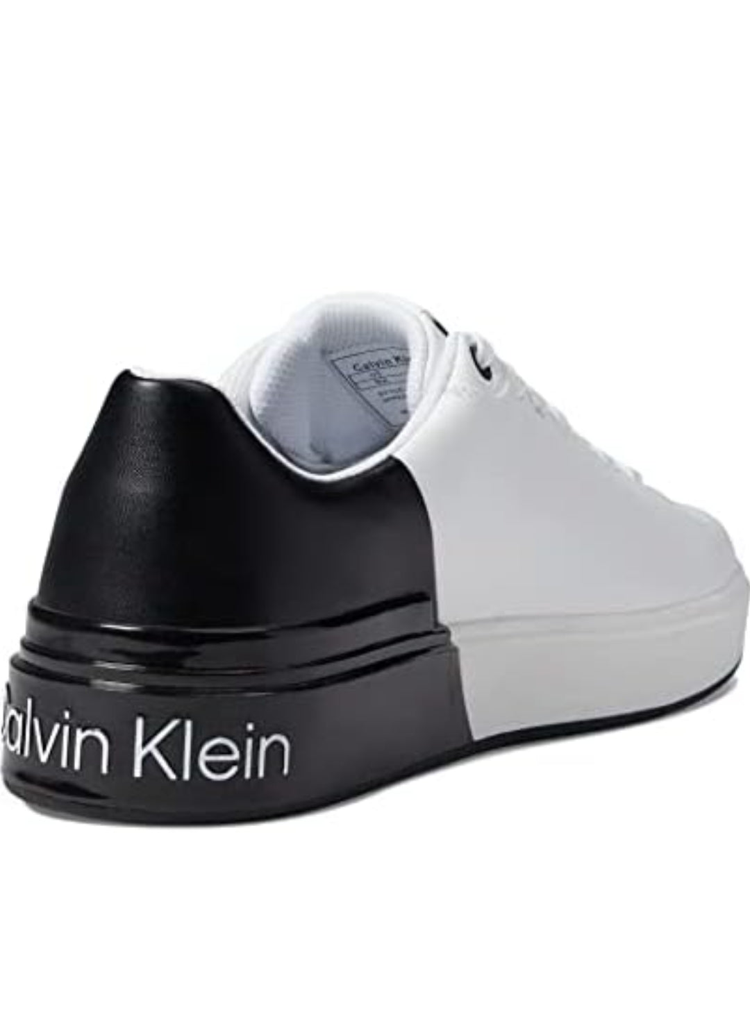 Calvin Klein Womens Blakee Pl White/Black 10M