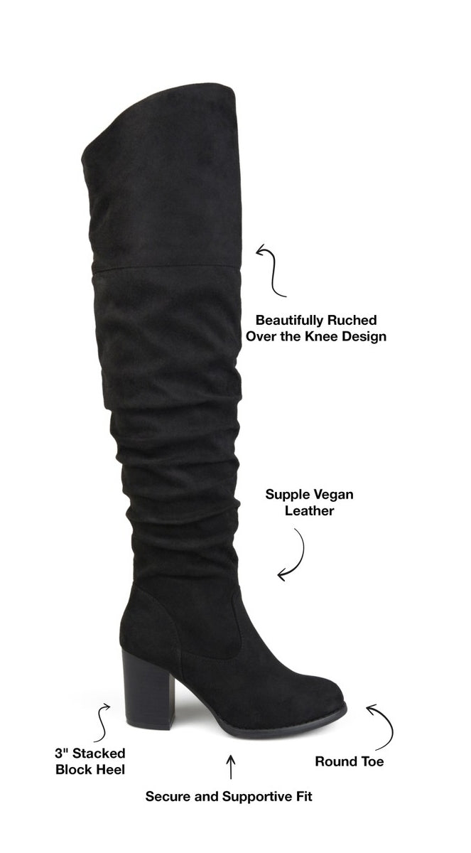 Journee Collection Womens Kaison Black 9M