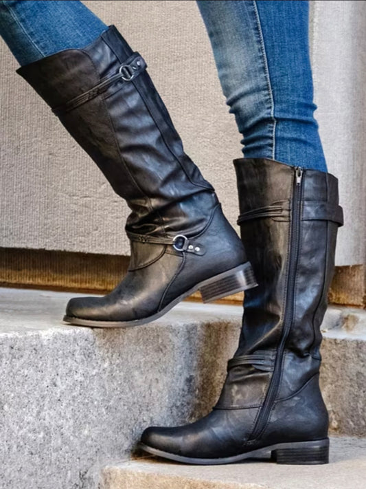 Journee Collection Womens Harley WC Black 10M