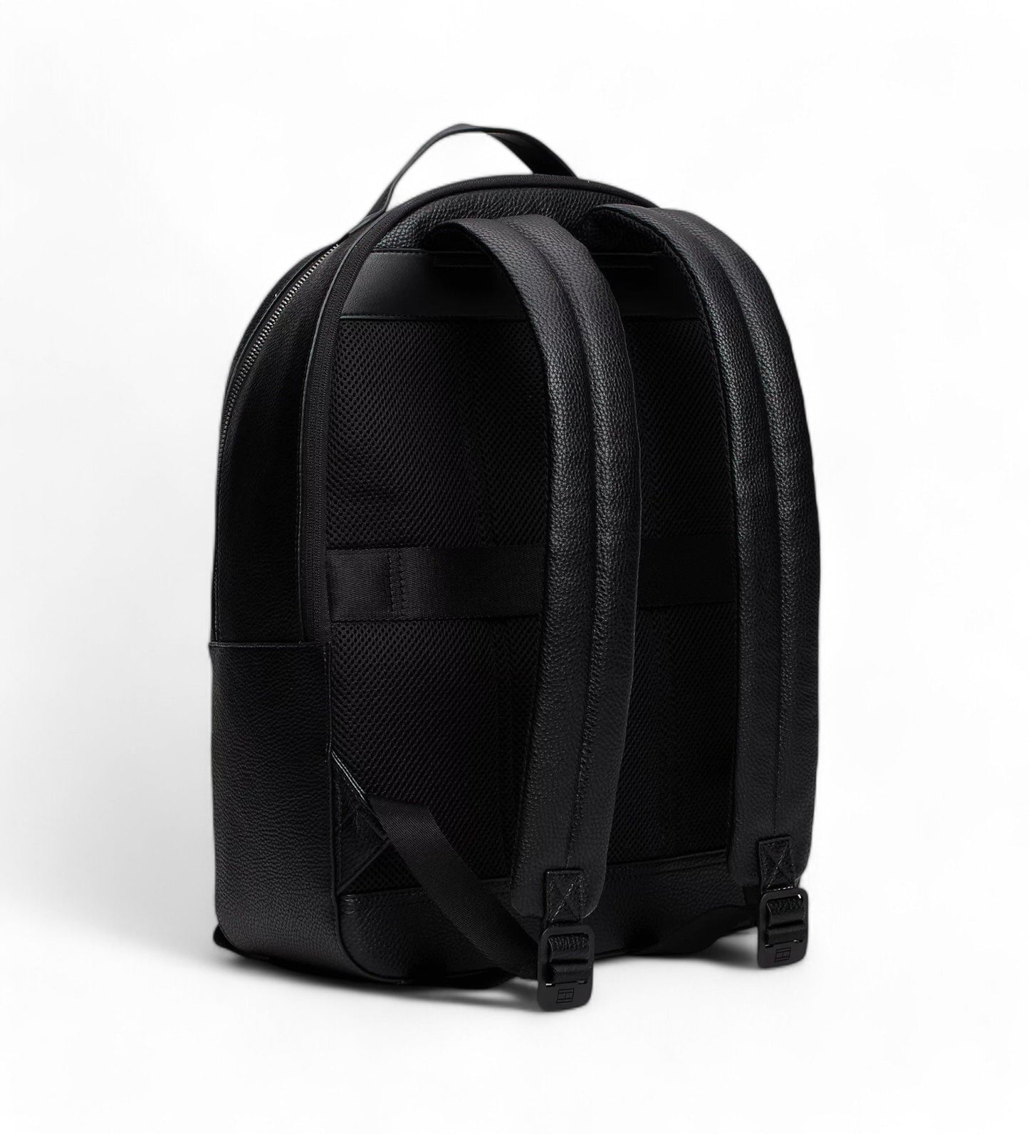 Tommy Hilfiger Mens Monogram Backpack Black