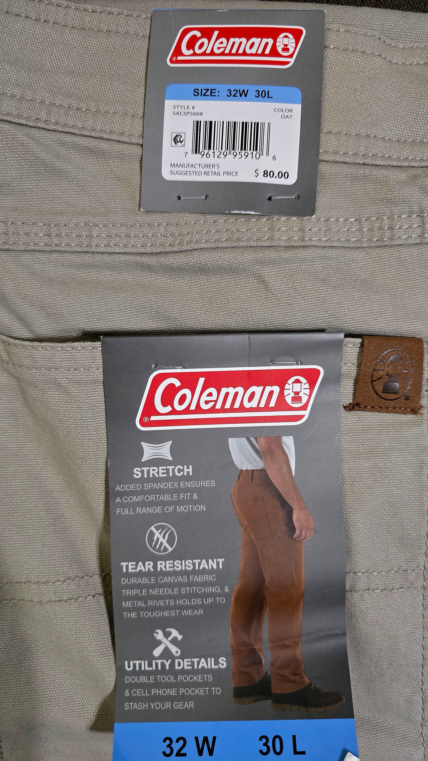 Coleman men's utility pants