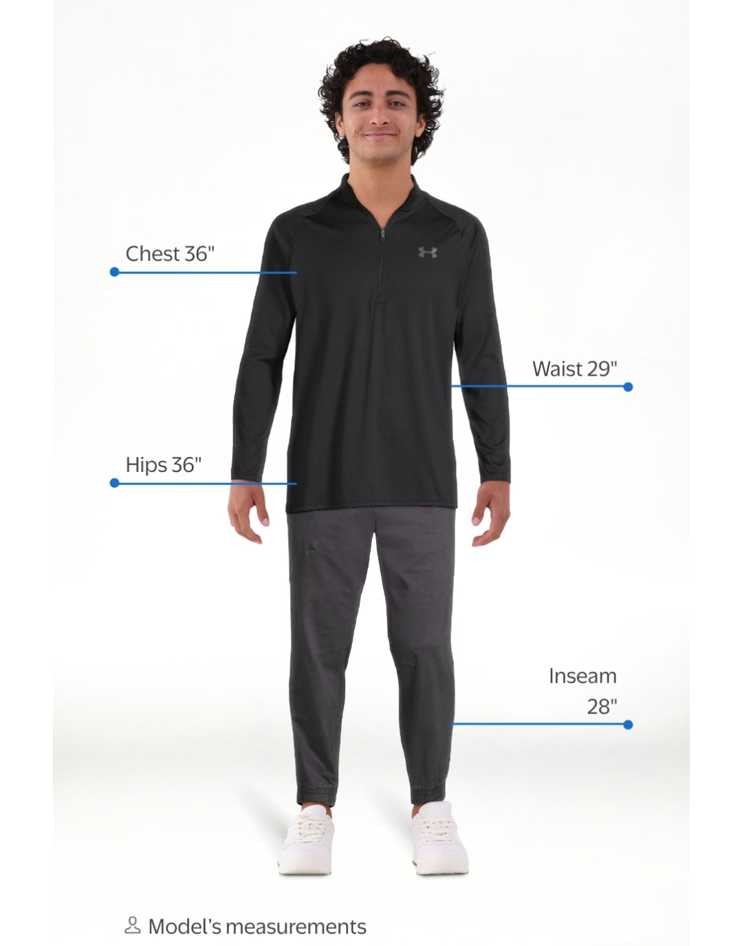 Under Armour Qrt Zip top