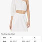 Women's one shoulder crop top