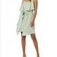 Tie front dress