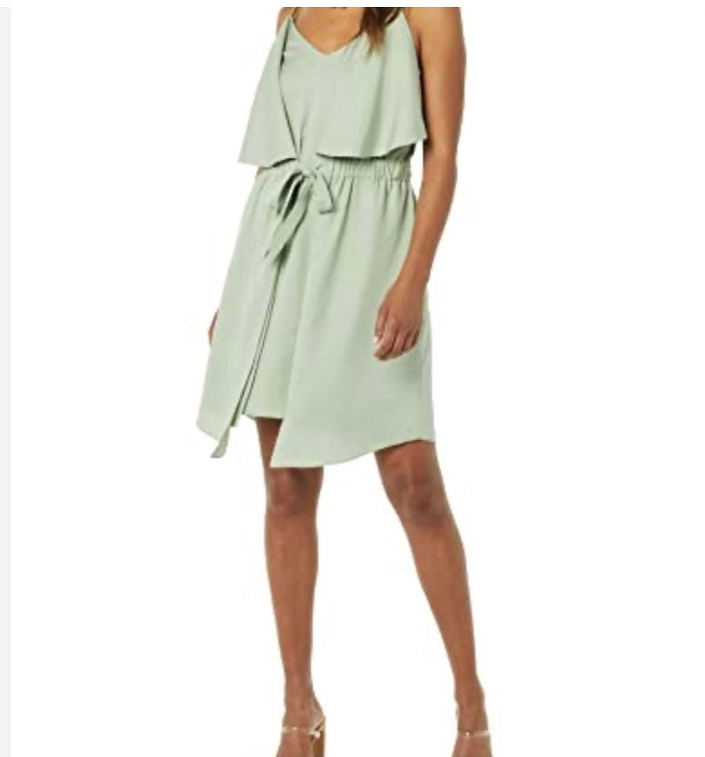 Tie front dress