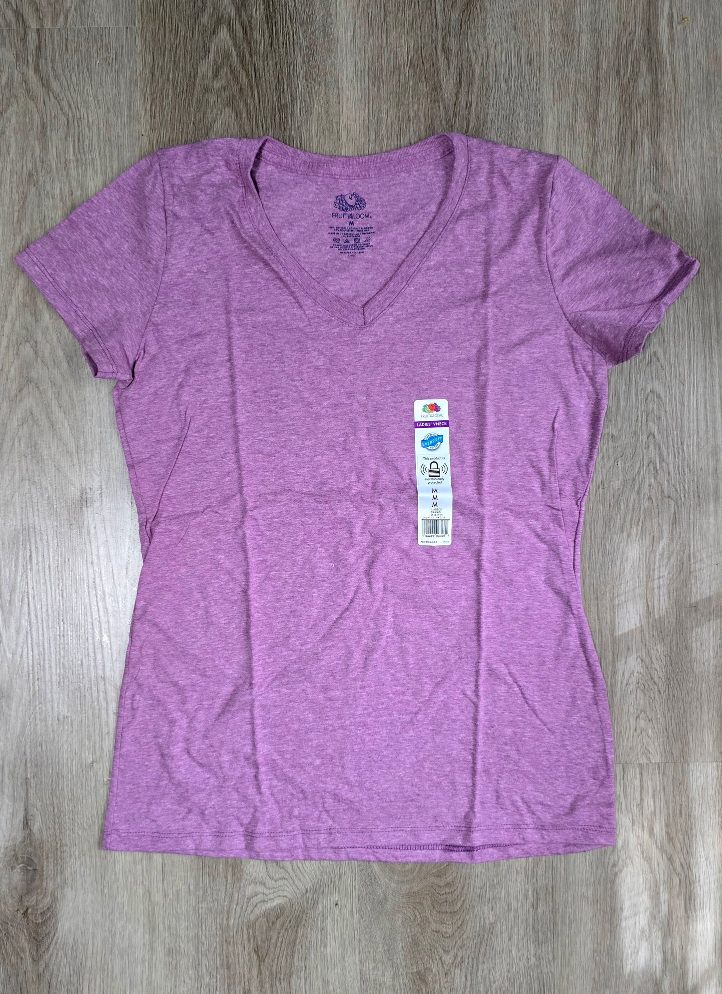 3 Heather purple Women's V-neck (2XL)