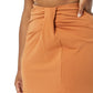Women's faux wrap midi skirt