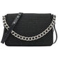 DKNY Desiree Small Flap Crossbody Black/silver