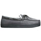 Club Room Mens Faux-Suede Moccasin Slip Grey S (6-7)