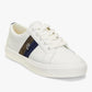 Lauren Ralph Lauren Womens Janson Sneakers Snow White, Refined Navy, Dark 9.5M