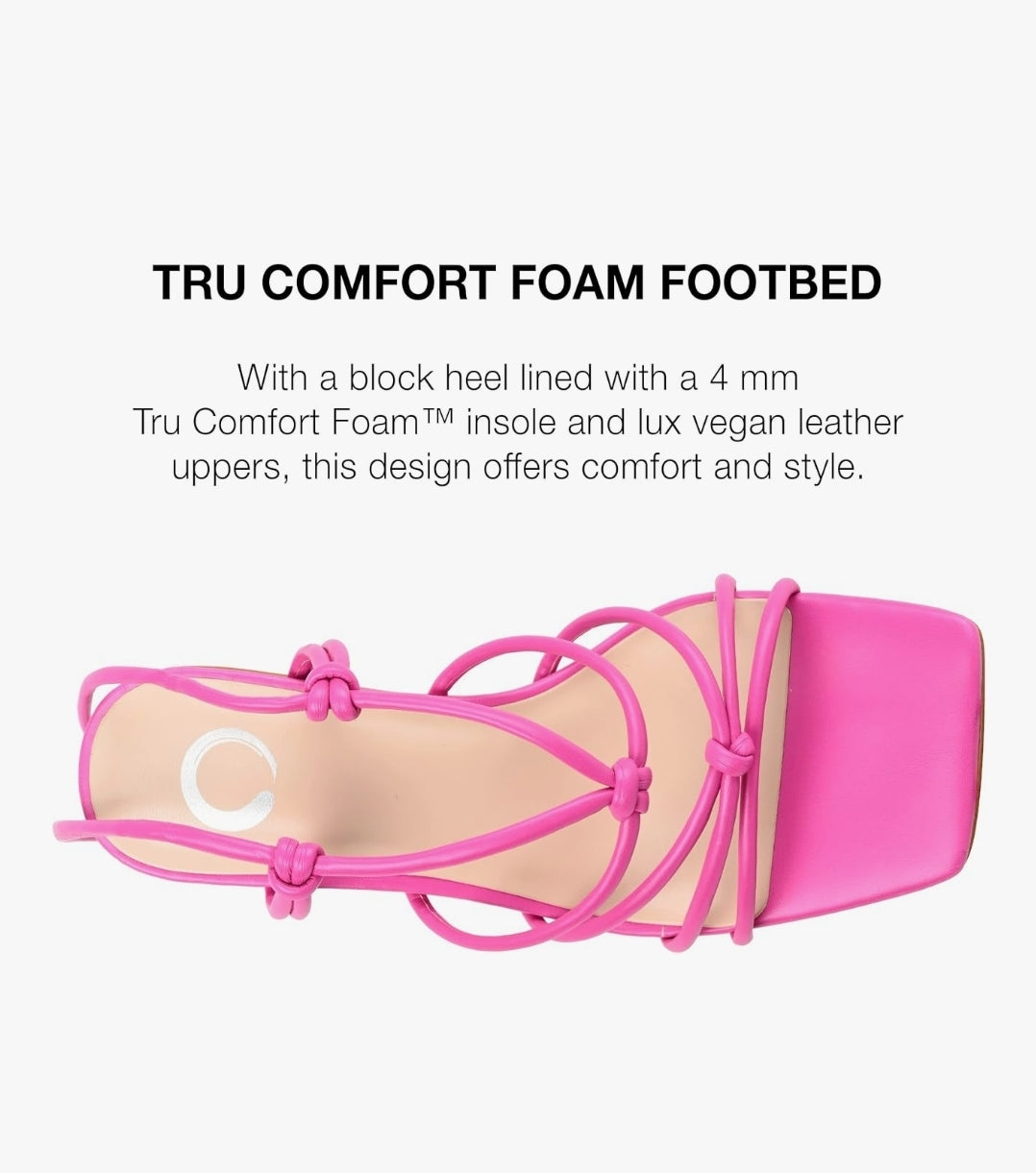 Journee Collection Womens Harpr Pink 8M