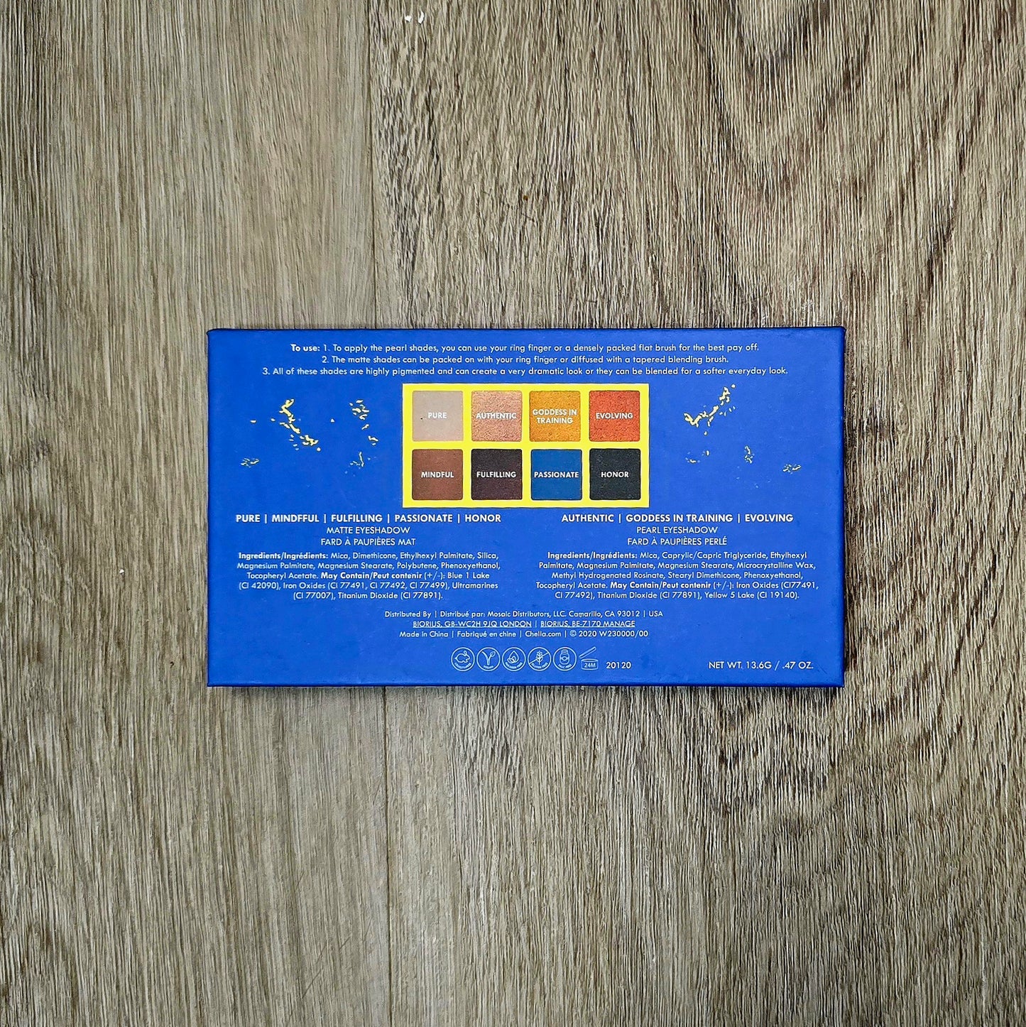 Chella limited edition eyeshadow