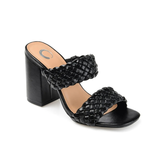 Journee Collection Womens Melissa mule Black 9M