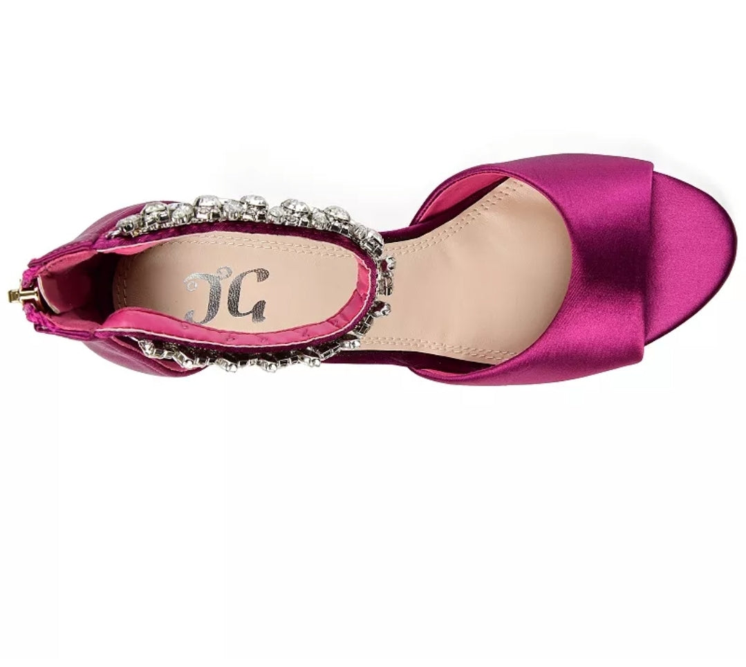 Journee Collection Womens Connor Fuchsia/Berry 7.5M