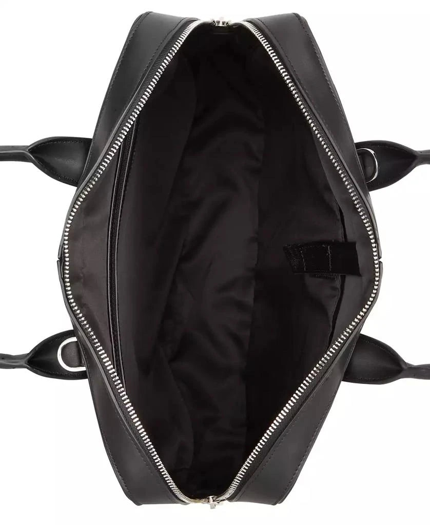 Alfani Mens Messenger Bag Black