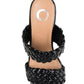 Journee Collection Womens Melissa mule Black 9M