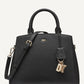DKNY Paige Medium Satchel Black/gold
