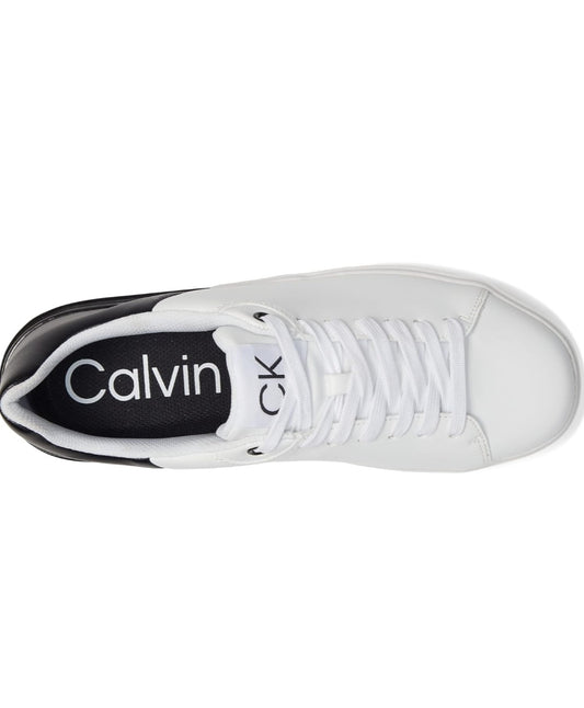 Calvin Klein Womens Blakee Pl White/Black 10M