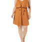 Tie front dress