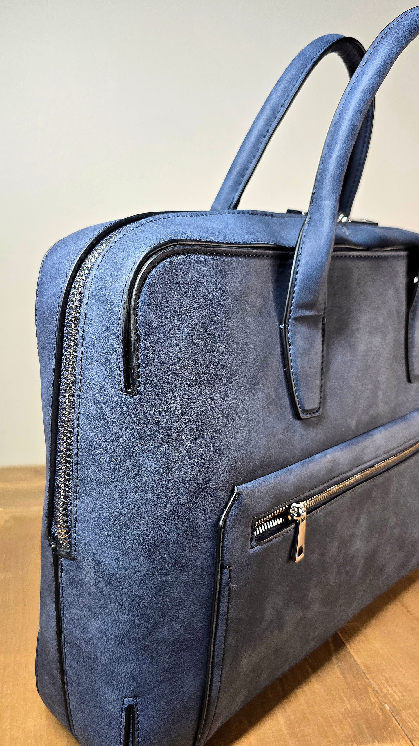 Alfani Mens Messenger Bag - Blue