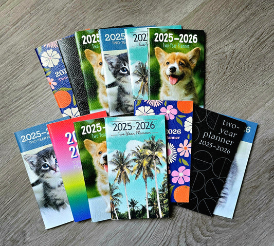 Assorted 2025 - 2026 pocket Calendar