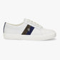 Lauren Ralph Lauren Womens Janson Sneakers Snow White, Refined Navy, Dark 9.5M