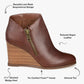 Journee Collection Womens Glam Brown 8M