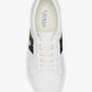 Lauren Ralph Lauren Womens Janson Sneakers Snow White, Refined Navy, Dark 9.5M