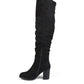 Journee Collection Womens Kaison Black 9M