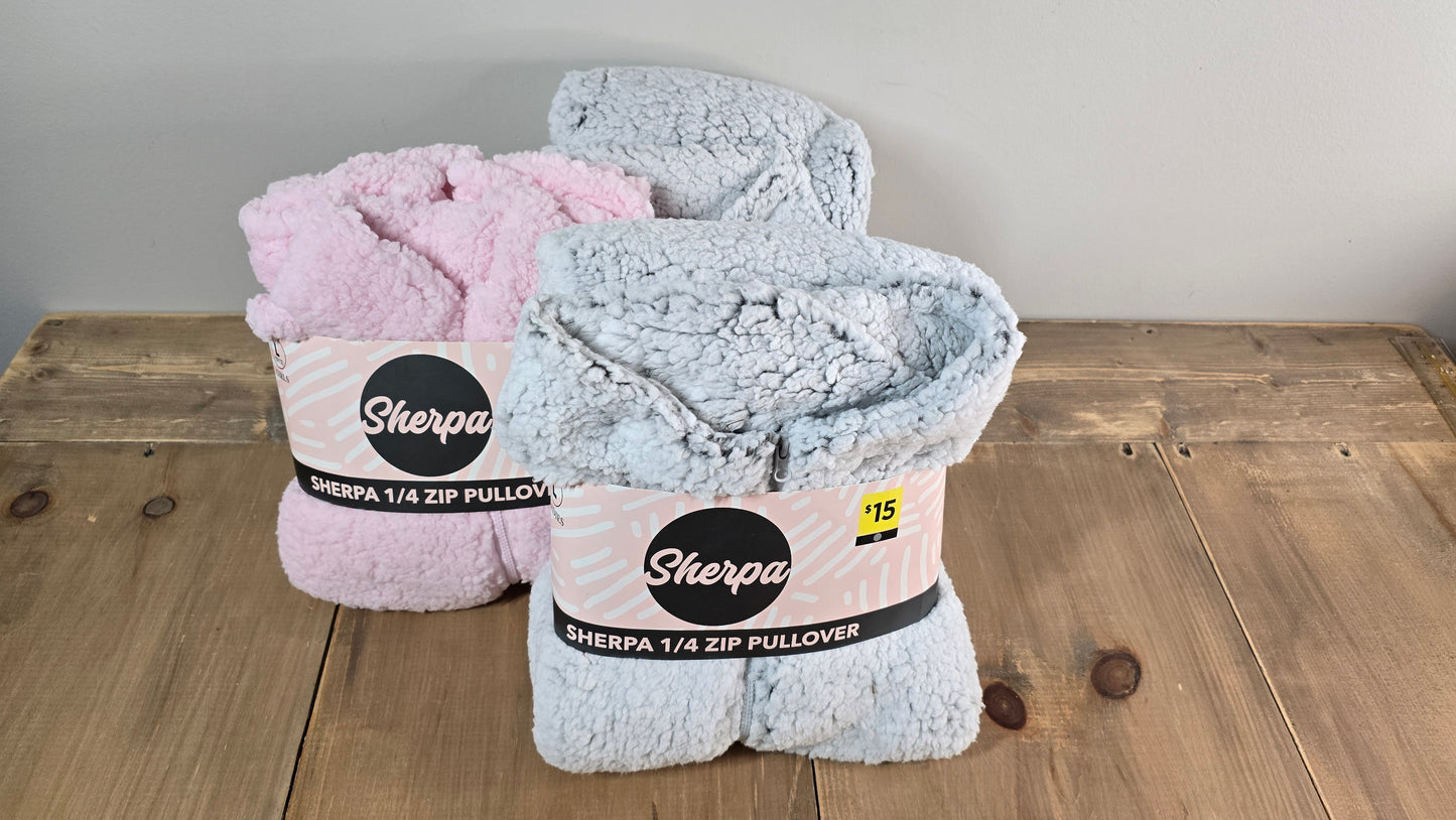 Sherpa 1/4 Zip Pullovers (3 pc)