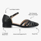 Journee Collection Womens Joannah Black 8.5M