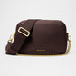 Michael Kors Bryant Mini Leather Double Zip Chocolate